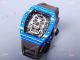 Replica Richard Mille Skull Blue Bezel RM 52-01 Watch With True Tourbillon For Men (8)_th.jpg